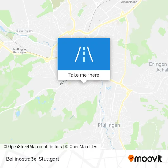 Карта Bellinostraße