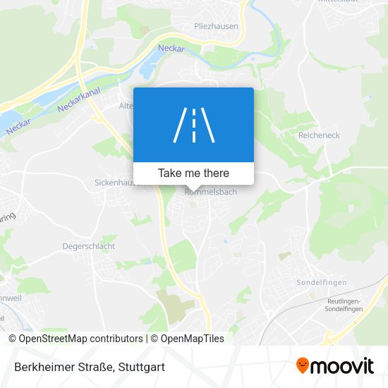Berkheimer Straße map