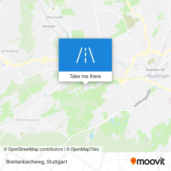 Карта Breitenbachweg