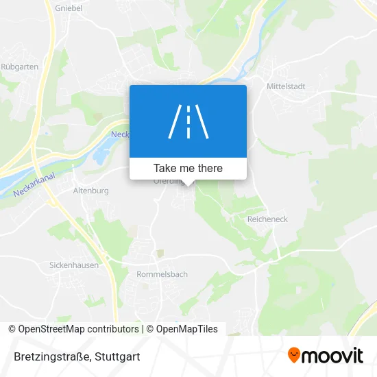 Карта Bretzingstraße