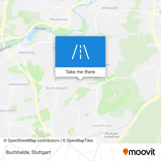 Карта Buchhalde