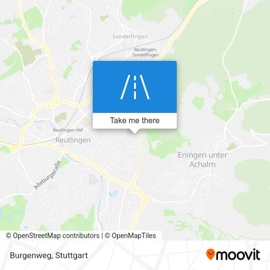 Карта Burgenweg