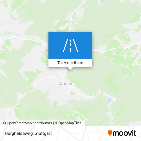 Карта Burghaldeweg