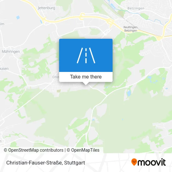 Карта Christian-Fauser-Straße