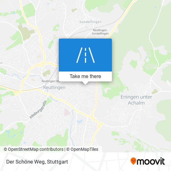 Der Schöne Weg map