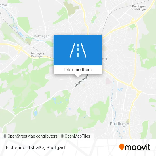 Карта Eichendorffstraße