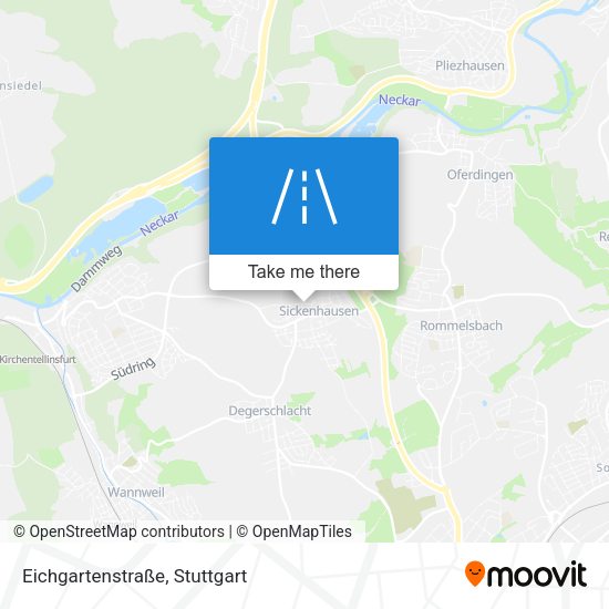 Eichgartenstraße map