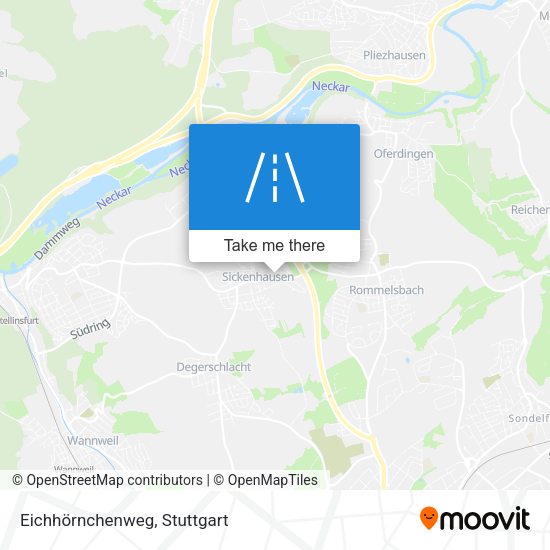 Eichhörnchenweg map