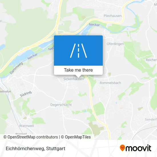 Карта Eichhörnchenweg
