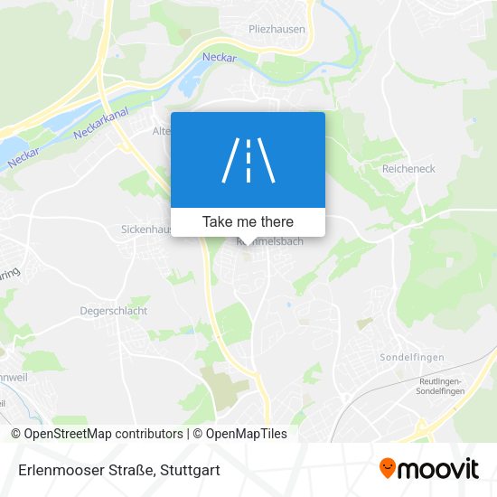 Erlenmooser Straße map