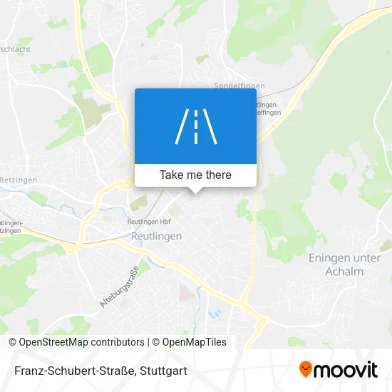 Карта Franz-Schubert-Straße