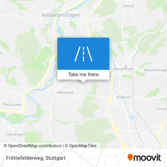 Карта Fröhlefelderweg