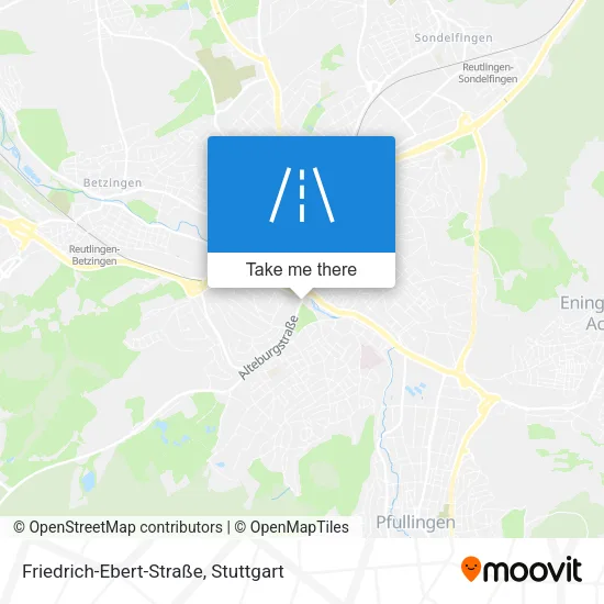 Карта Friedrich-Ebert-Straße
