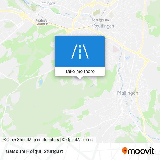Gaisbühl Hofgut map