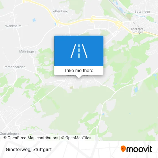 Карта Ginsterweg