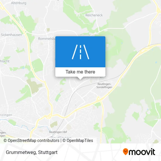 Grummetweg map