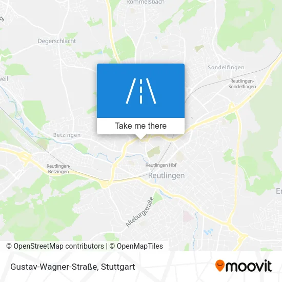 Карта Gustav-Wagner-Straße