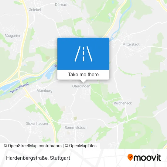 Hardenbergstraße map