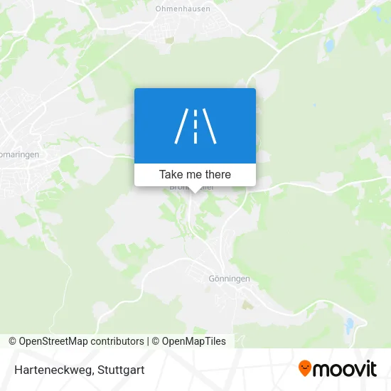 Карта Harteneckweg