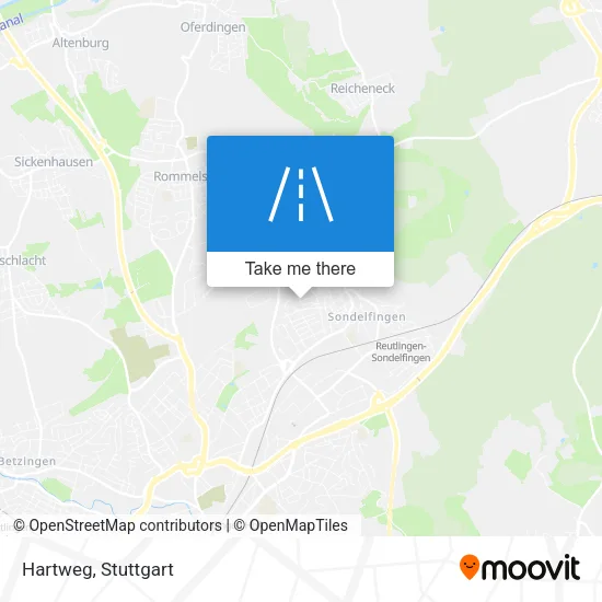 Карта Hartweg