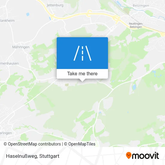 Карта Haselnußweg