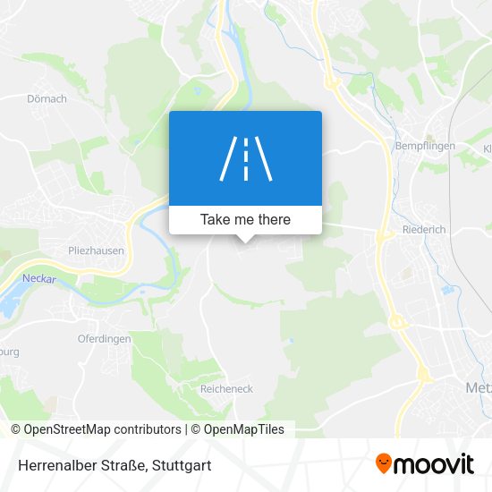 Herrenalber Straße map