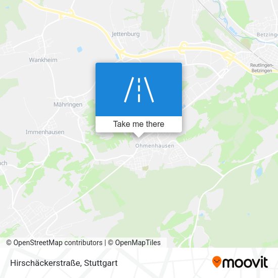 Hirschäckerstraße map
