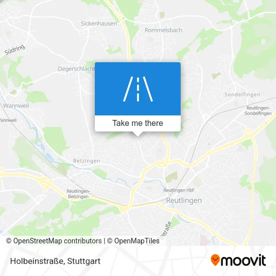 Карта Holbeinstraße