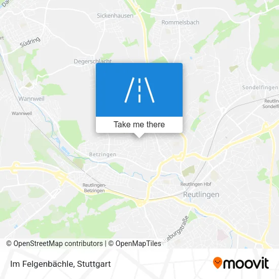 Карта Im Felgenbächle