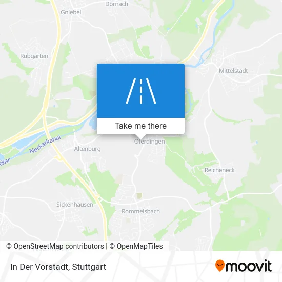 In Der Vorstadt map