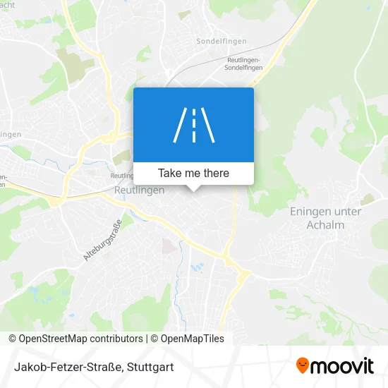 Карта Jakob-Fetzer-Straße