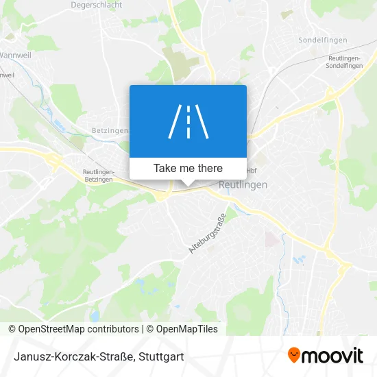 Карта Janusz-Korczak-Straße