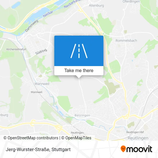 Карта Jerg-Wurster-Straße