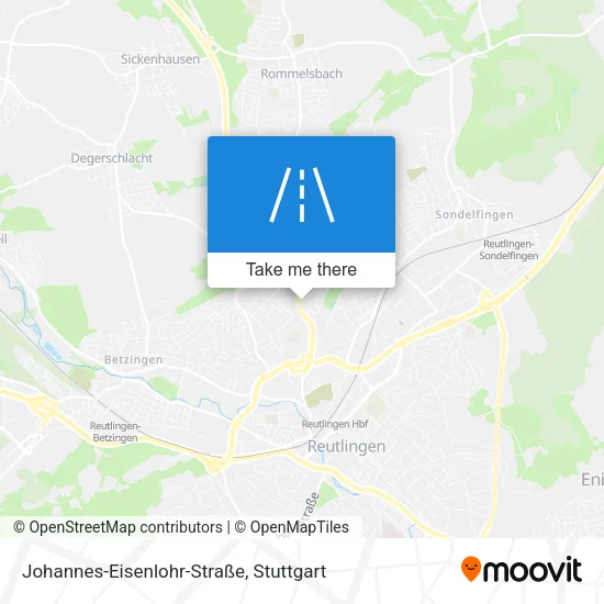 Карта Johannes-Eisenlohr-Straße