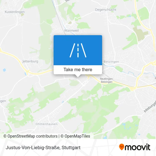 Карта Justus-Von-Liebig-Straße