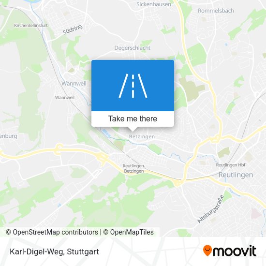 Карта Karl-Digel-Weg