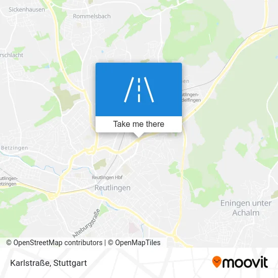 Карта Karlstraße