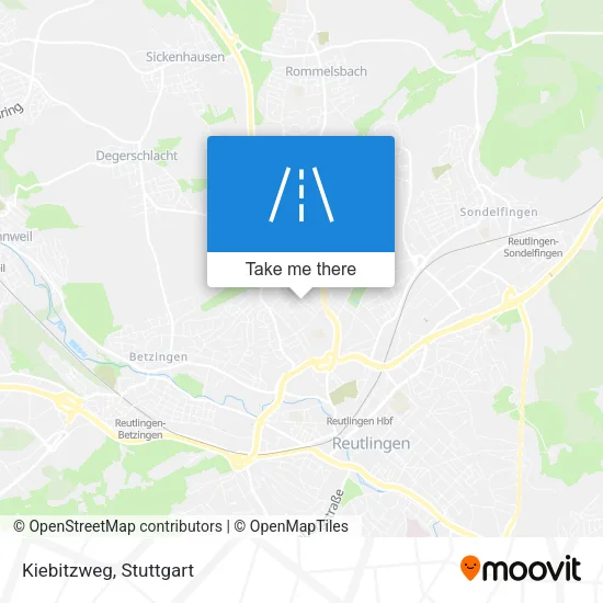 Карта Kiebitzweg
