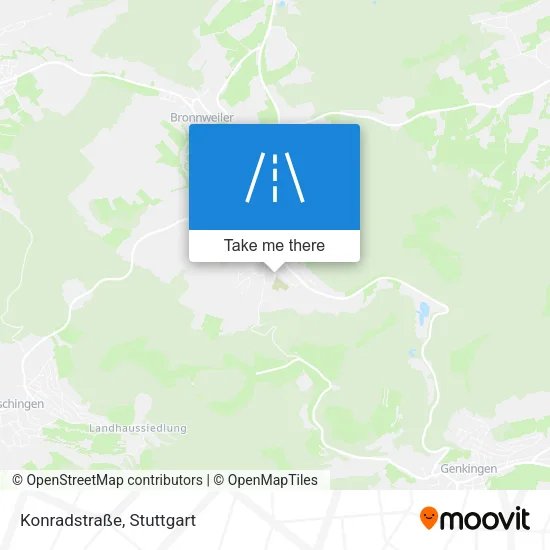 Карта Konradstraße
