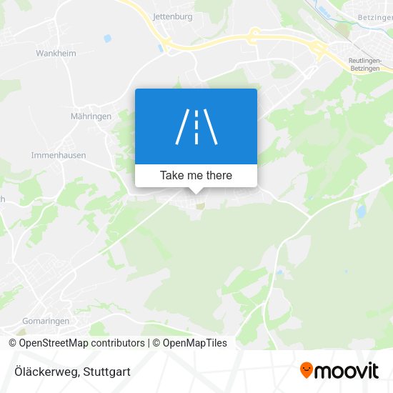 Карта Öläckerweg
