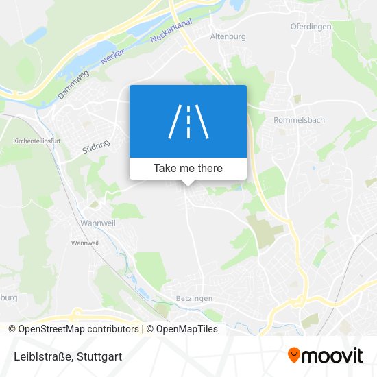 Leiblstraße map