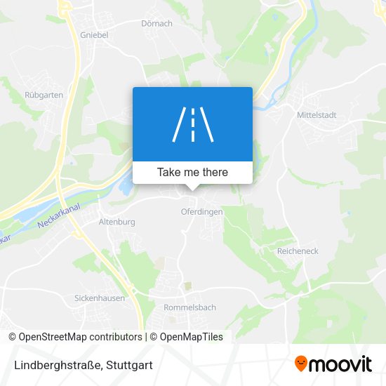 Lindberghstraße map