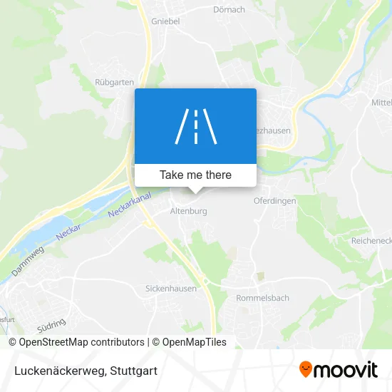 Карта Luckenäckerweg
