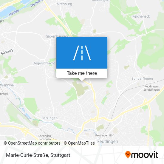 Marie-Curie-Straße map