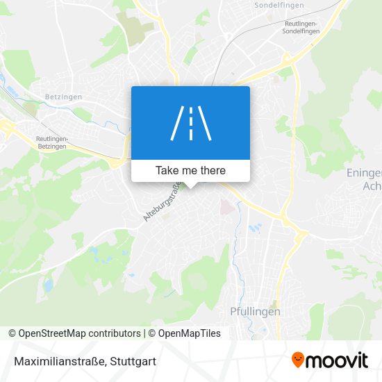 Maximilianstraße map