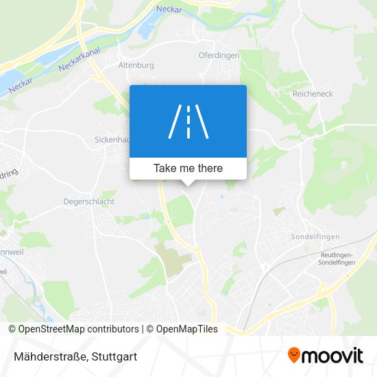 Mähderstraße map