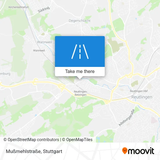 Карта Mußmehlstraße