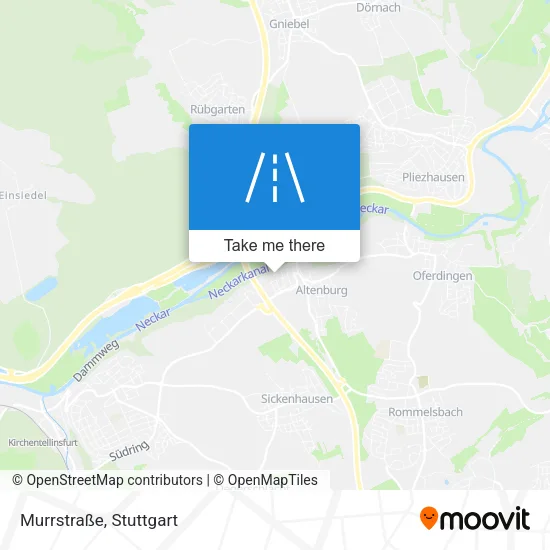 Карта Murrstraße