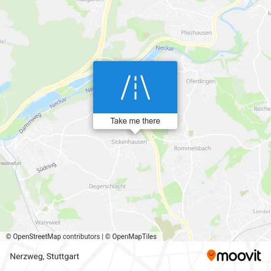 Карта Nerzweg