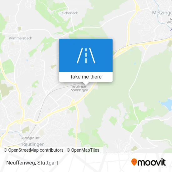 Карта Neuffenweg